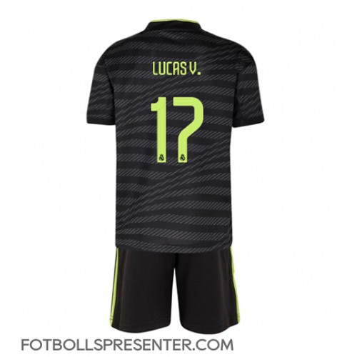 Real Madrid Lucas Vazquez #17 Tredje tröja Barn 2022-23 Kortärmad (+ korta byxor)
